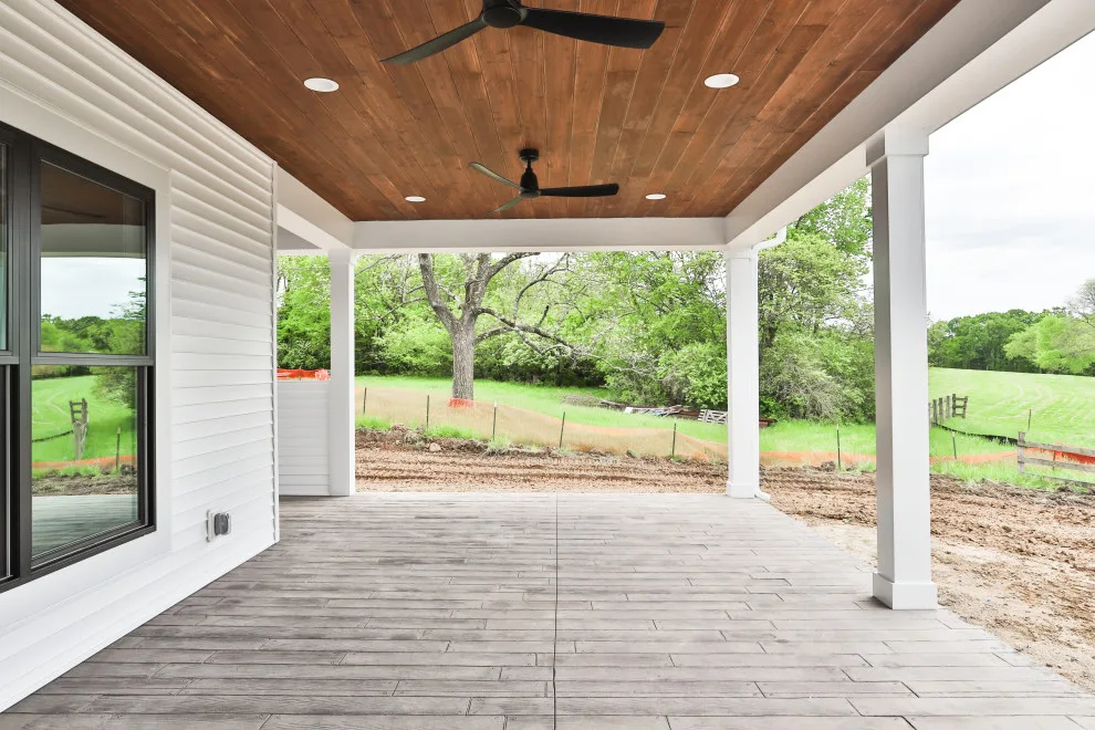 Contemporary Farmhouse Enhanced with Reclaimed Materials by Hibbs Luxury Homes - St Louis, MO - Photo 32