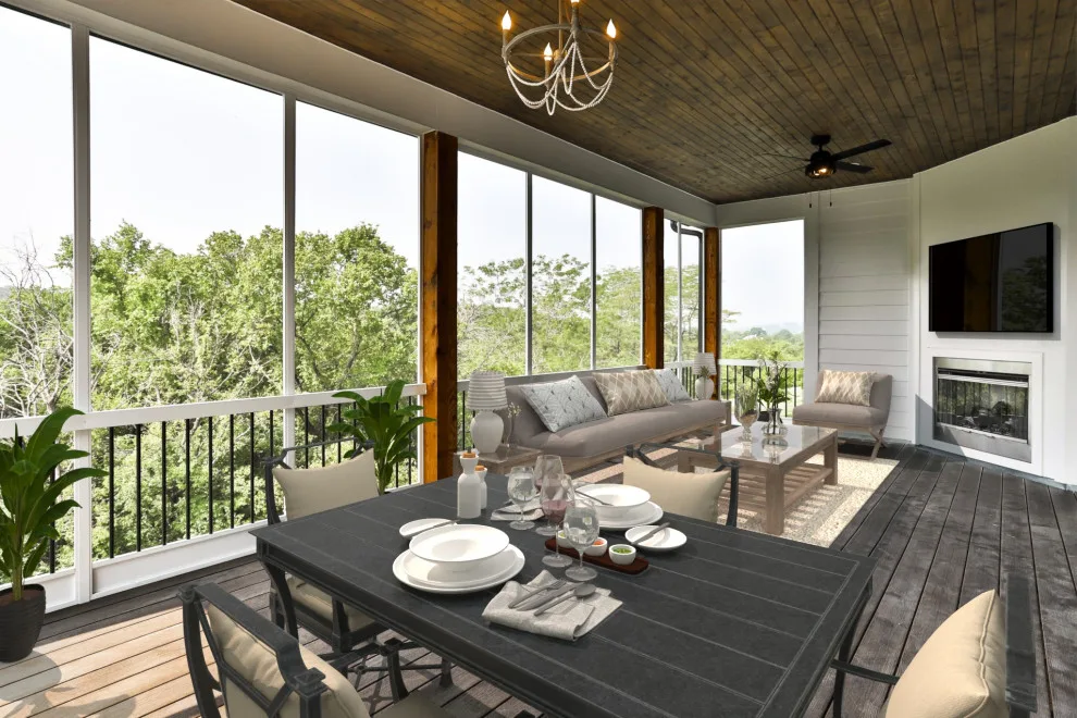 Contemporary Farmhouse Designed with Chic Coastal Elements by Hibbs Luxury Homes - St Louis, MO - Photo 25
