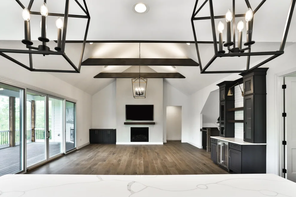 Contemporary Farmhouse Designed with Chic Coastal Elements by Hibbs Luxury Homes - St Louis, MO - Photo 18