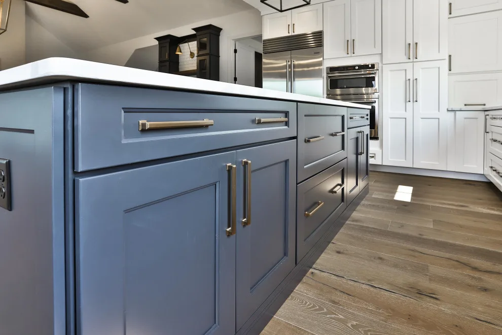 Contemporary Farmhouse Designed with Chic Coastal Elements by Hibbs Luxury Homes - St Louis, MO - Photo 12
