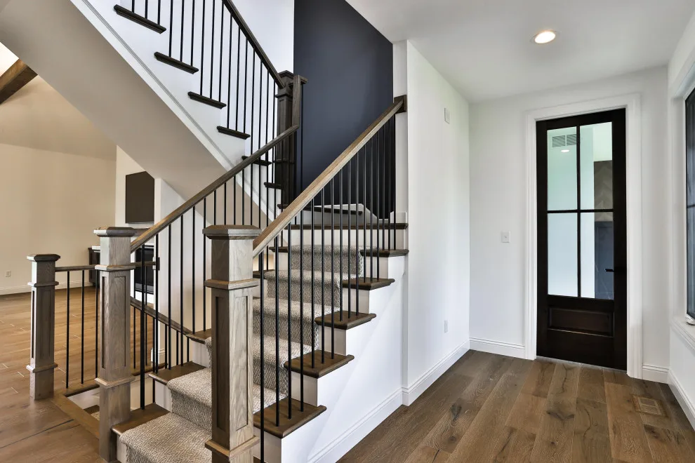 Contemporary Farmhouse Designed with Chic Coastal Elements by Hibbs Luxury Homes - St Louis, MO - Photo 30