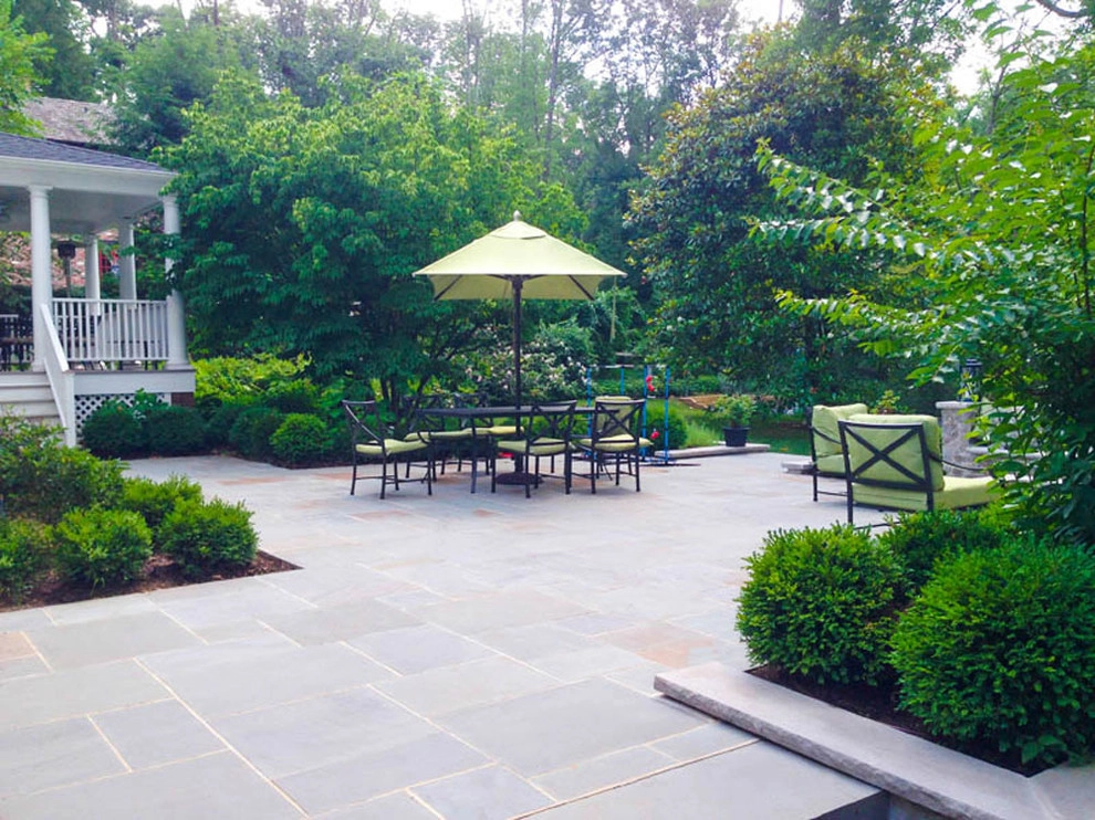Summits Classical Bluestone Patio & Fire Pit by Land Identity - Photo 3