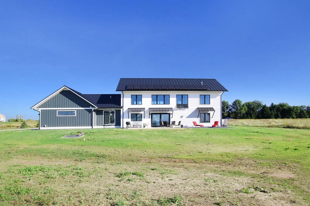Contemporary Farmhouse Embracing Sunlight by R-Value Homes - Photo 15