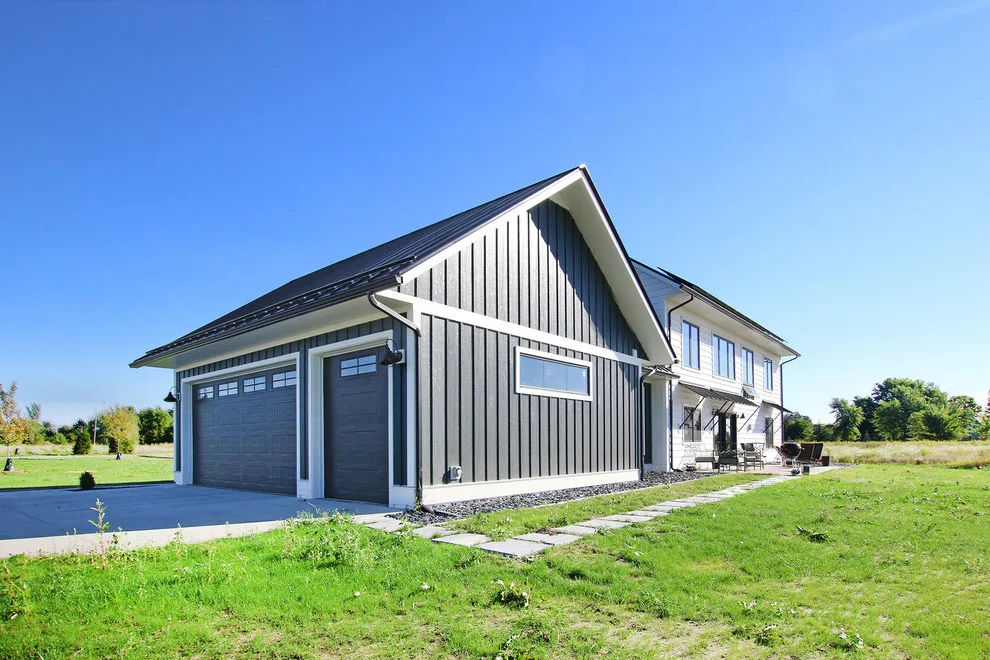 Contemporary Farmhouse Embracing Sunlight by R-Value Homes - Photo 4