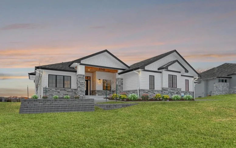 Glamorous Modern Farmhouse Ranch by Sierra Homes (Omaha, NE) - Photo 13