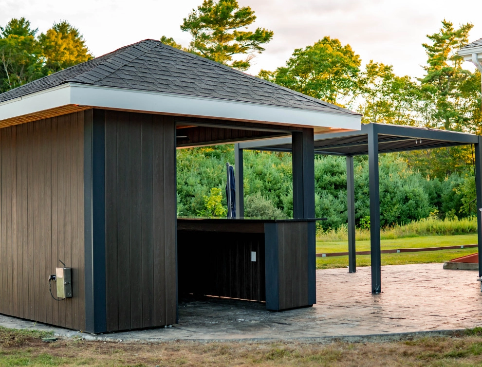 Custom Outdoor Bar by Amazing Garden & Construction - Photo 9