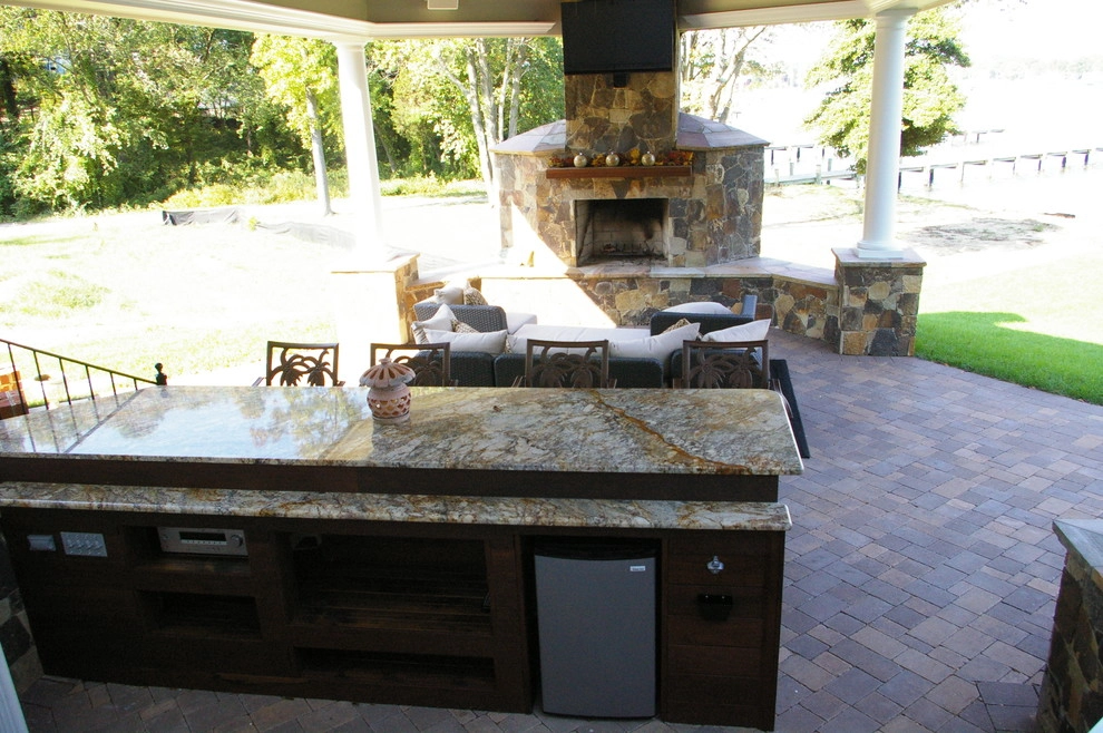 Before & After: Custom Outdoor Living Area by LandArt Associates, LLC. - Photo 4
