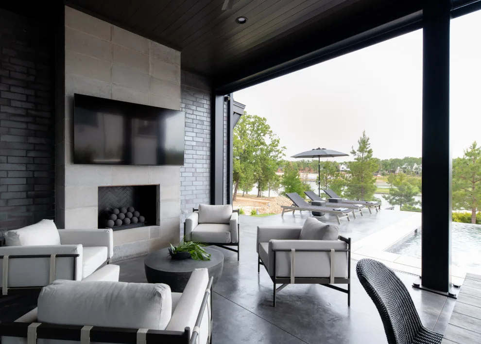 Contemporary Long Cove Lakeside Retreat by Hawkins-Welwood Homes - Photo 10