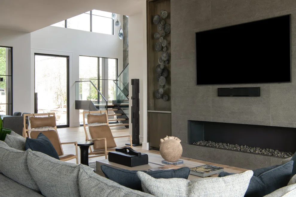 Contemporary Long Cove Lakeside Retreat by Hawkins-Welwood Homes - Photo 13