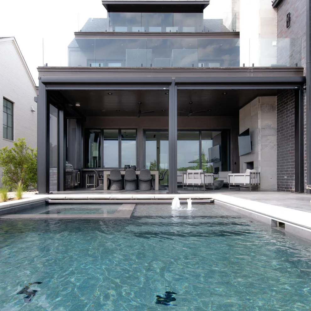Contemporary Long Cove Lakeside Retreat by Hawkins-Welwood Homes - Photo 6