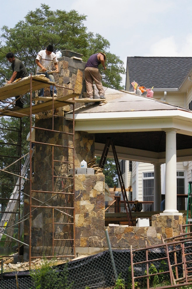 Before & After: Custom Outdoor Living Area by LandArt Associates, LLC. - Photo 28