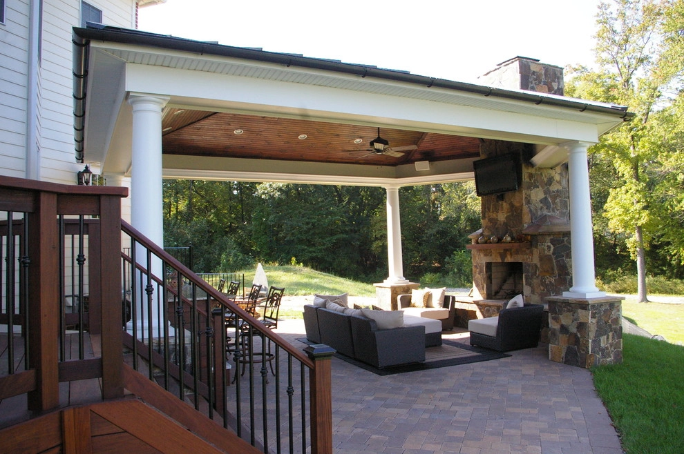 Before & After: Custom Outdoor Living Area by LandArt Associates, LLC. - Photo 6