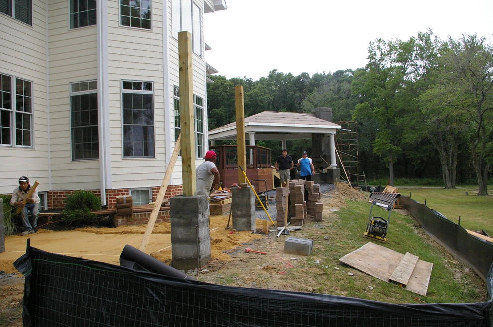 Before & After: Custom Outdoor Living Area by LandArt Associates, LLC. - Photo 22