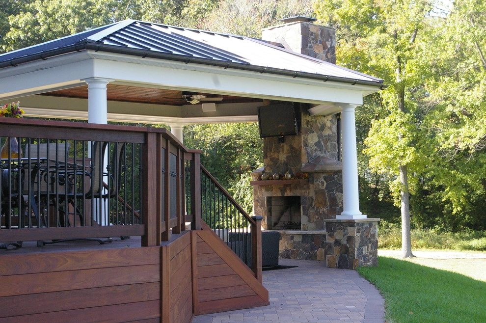 Before & After: Custom Outdoor Living Area by LandArt Associates, LLC. - Photo 2