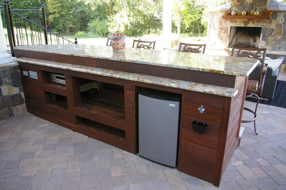 Before & After: Custom Outdoor Living Area by LandArt Associates, LLC. - Photo 14