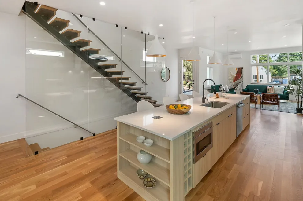 Contemporary Scandinavian New Build Residence by Seattle Custom Contractors - Photo 11