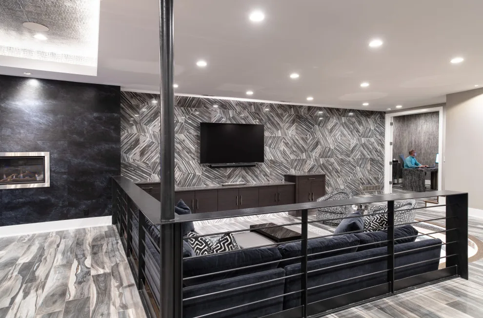 Vibrant and Unique Basement Renovation by Bloomfield Custom Homes - Photo 29