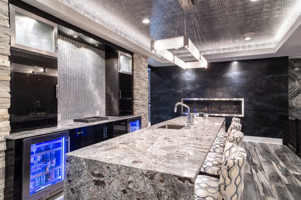 Vibrant and Unique Basement Renovation by Bloomfield Custom Homes - Photo 10