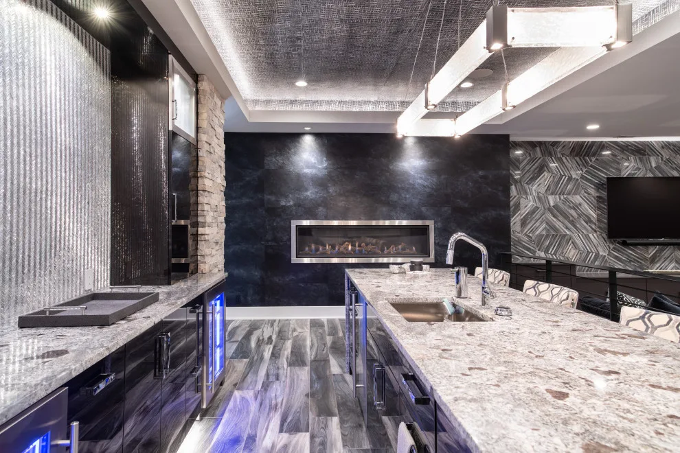 Vibrant and Unique Basement Renovation by Bloomfield Custom Homes - Photo 11