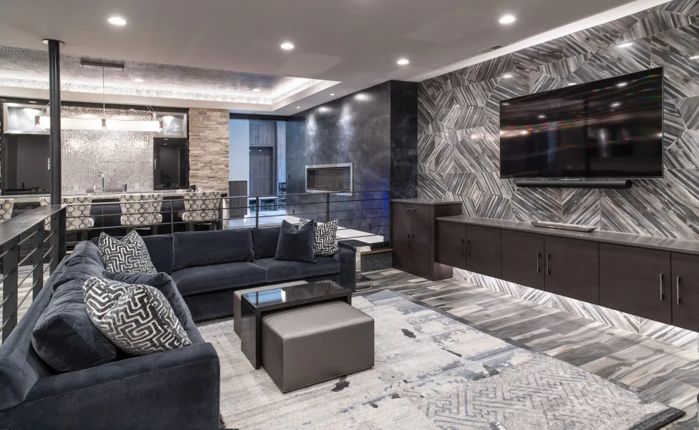 Vibrant and Unique Basement Renovation by Bloomfield Custom Homes - Photo 14