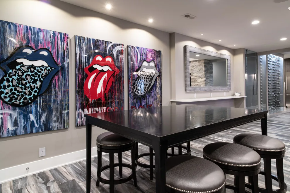Vibrant and Unique Basement Renovation by Bloomfield Custom Homes - Photo 17
