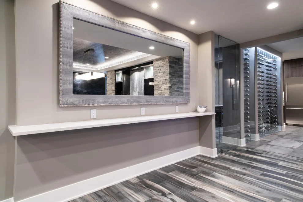 Vibrant and Unique Basement Renovation by Bloomfield Custom Homes - Photo 7