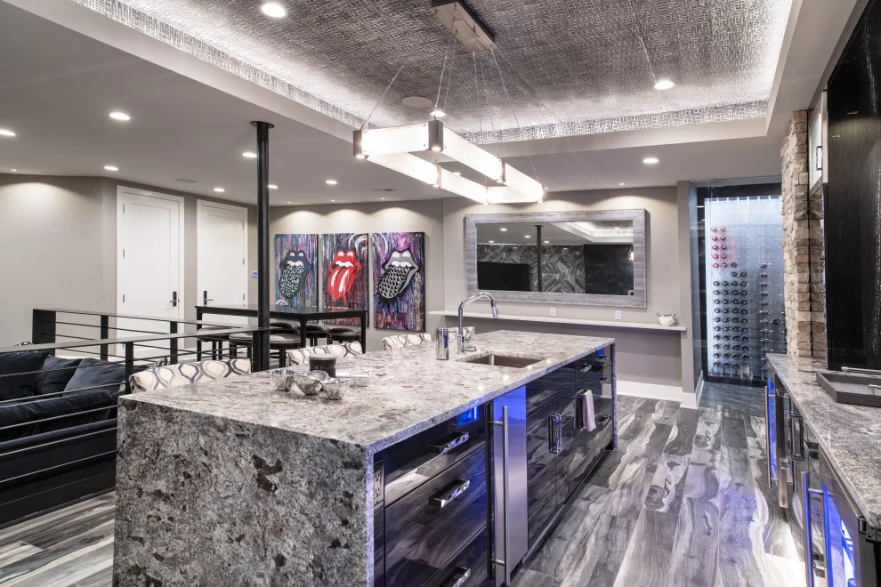 Vibrant and Unique Basement Renovation by Bloomfield Custom Homes - Photo 19