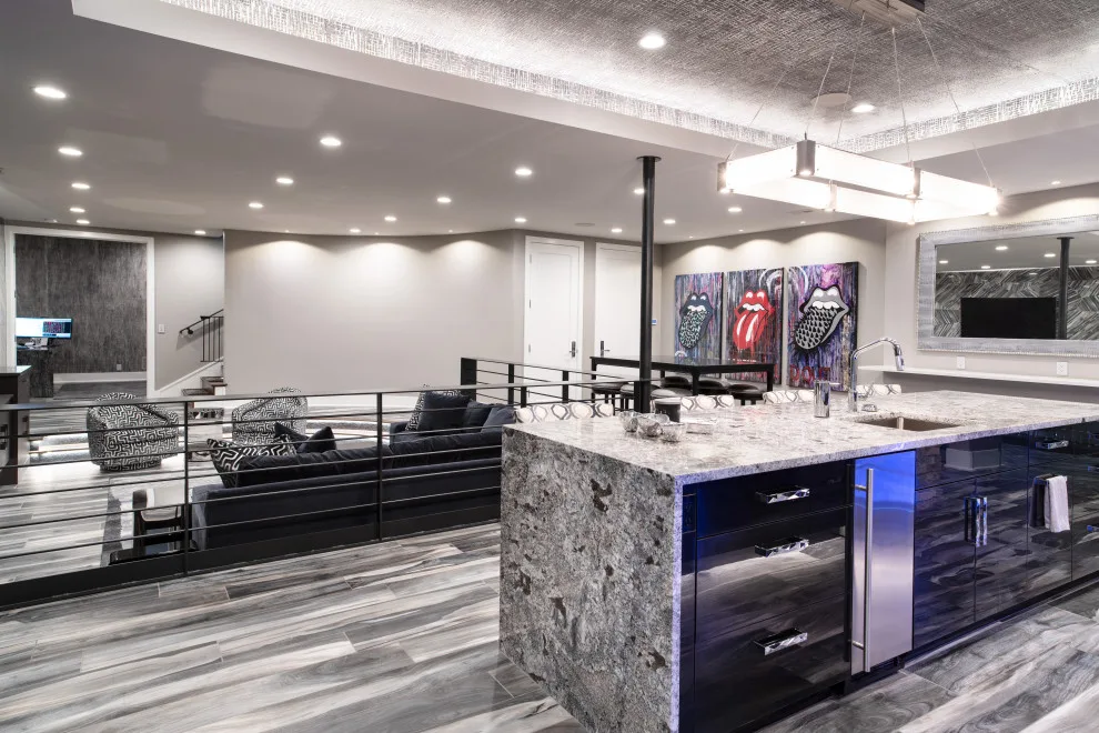 Vibrant and Unique Basement Renovation by Bloomfield Custom Homes - Photo 21