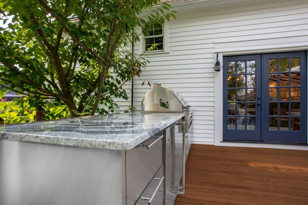 Simple Outdoor Cooking Space by Baine Contracting, Inc. - Photo 5
