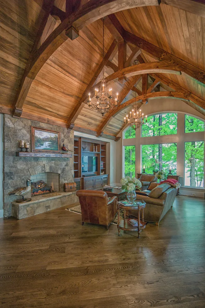 Timber Frame Grand Rooms by Carolina Timberworks - Photo 12