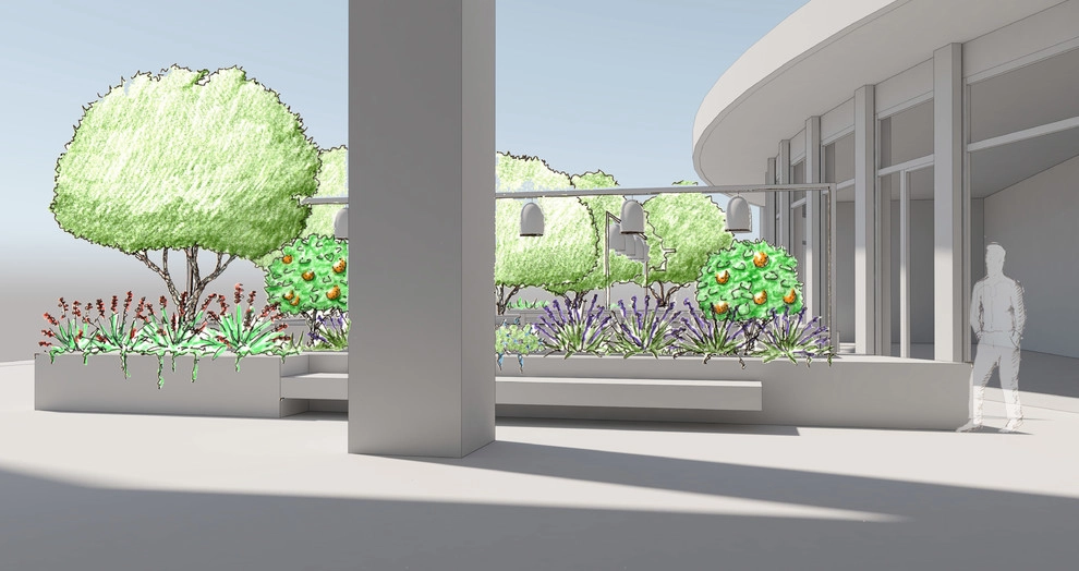 The Hall Restaurant by LandFluent Landscape Architecture - Photo 7