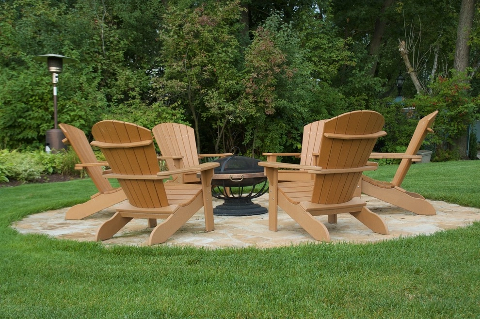 Flagstone Fire Pit Patio by Landscape Architecture, LLC - Photo 4