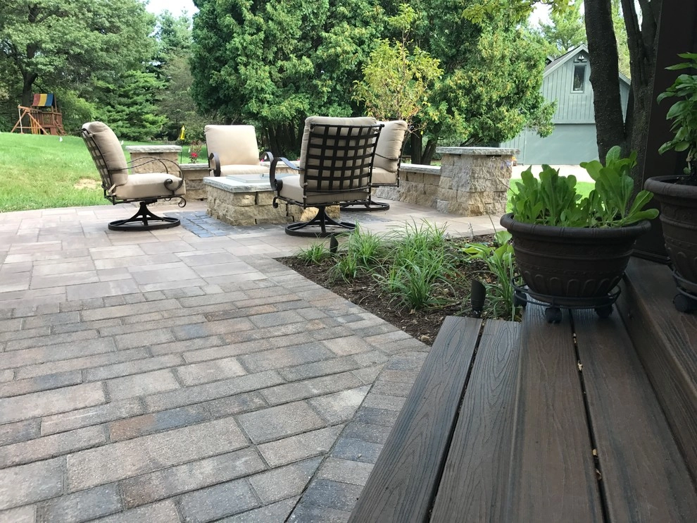 Outdoor Kitchen & Living Area by Landscape Architecture, LLC - Photo 12