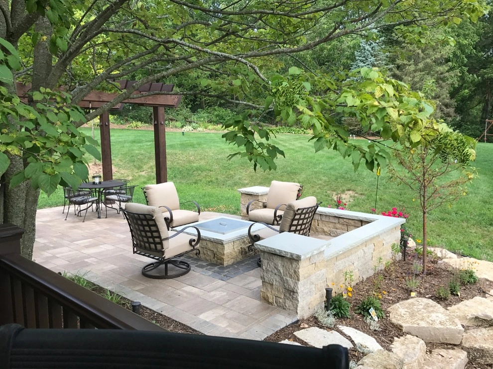 Outdoor Kitchen & Living Area by Landscape Architecture, LLC - Photo 8