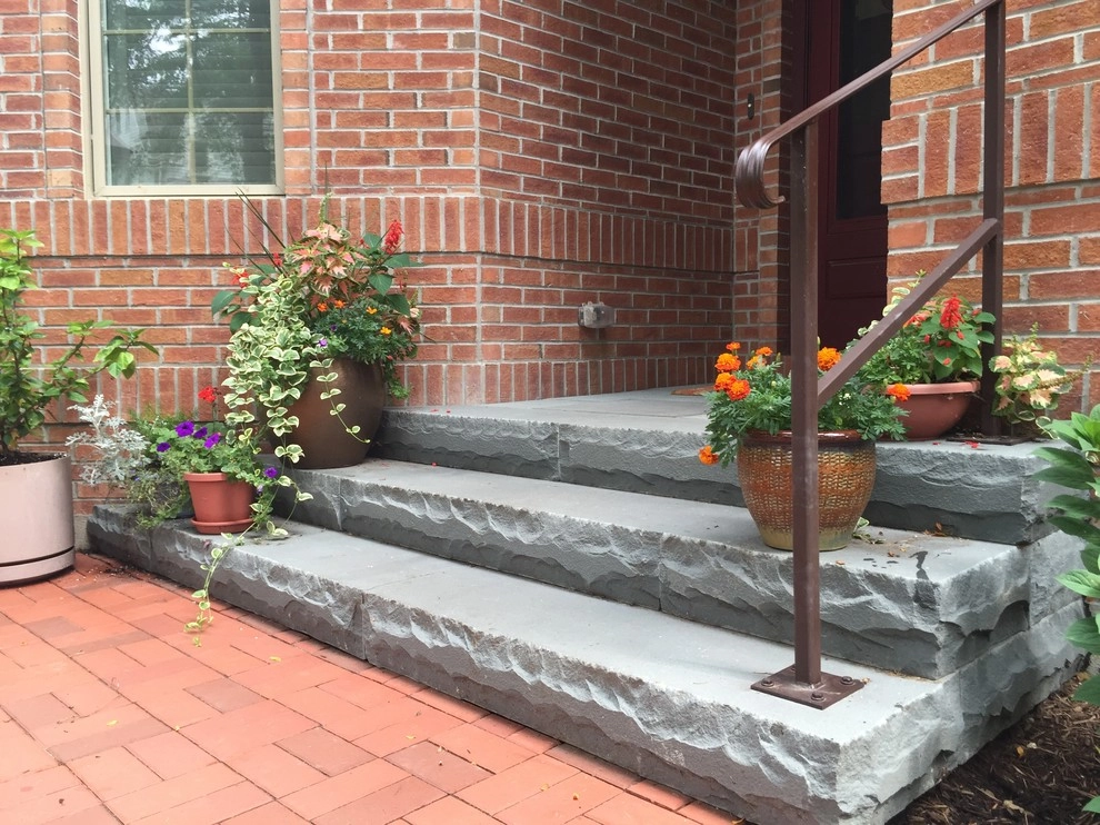 Brand New Old World Beauty Front Steps by Landscape Architecture, LLC - Photo 4