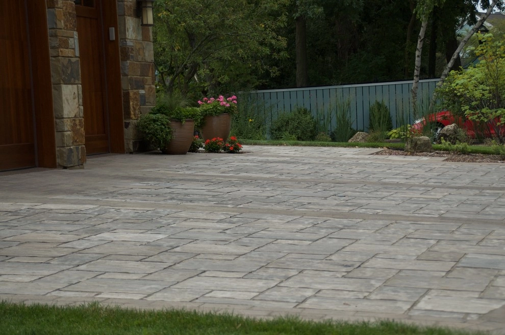 Complimentary Driveway, Front Walk and Landscaping by Landscape Architecture, LLC - Photo 3
