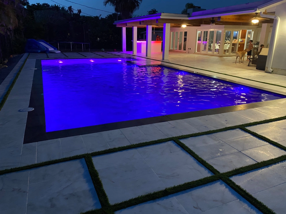 Pool and Patio Renovation by Amazing Outdoors Miami - Photo 8