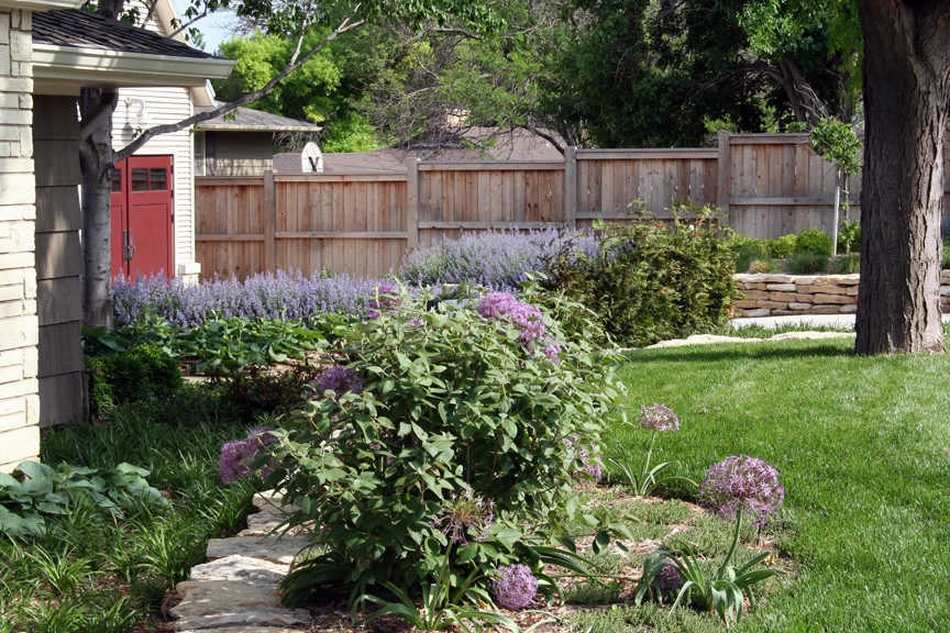Salina, KS Residential Backyard Craftsman Design by Landscape Consultants LLC - Photo 5