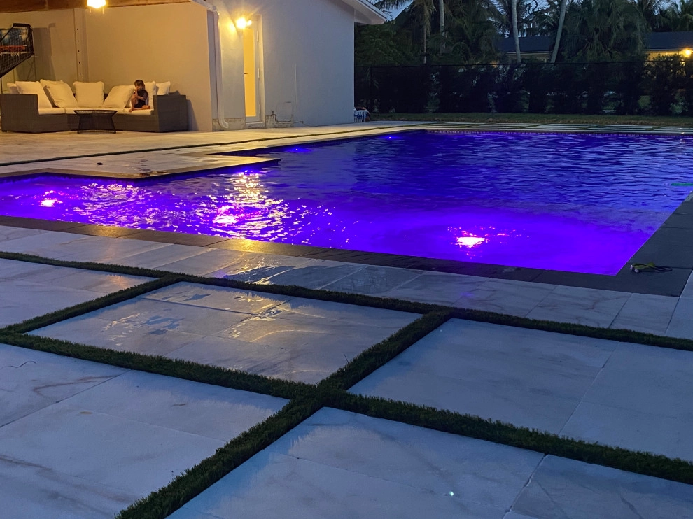 Pool and Patio Renovation by Amazing Outdoors Miami - Photo 9