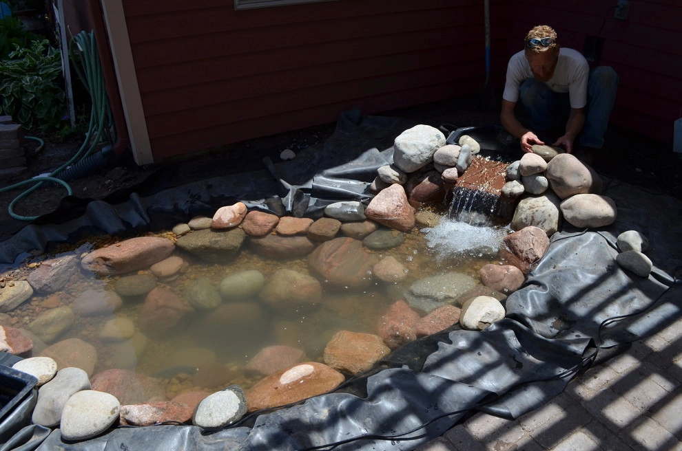Lindsborg, KS Pergola and Pond project by Landscape Consultants LLC - Photo 3