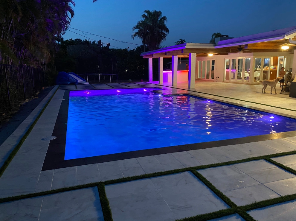 Pool and Patio Renovation by Amazing Outdoors Miami - Photo 2