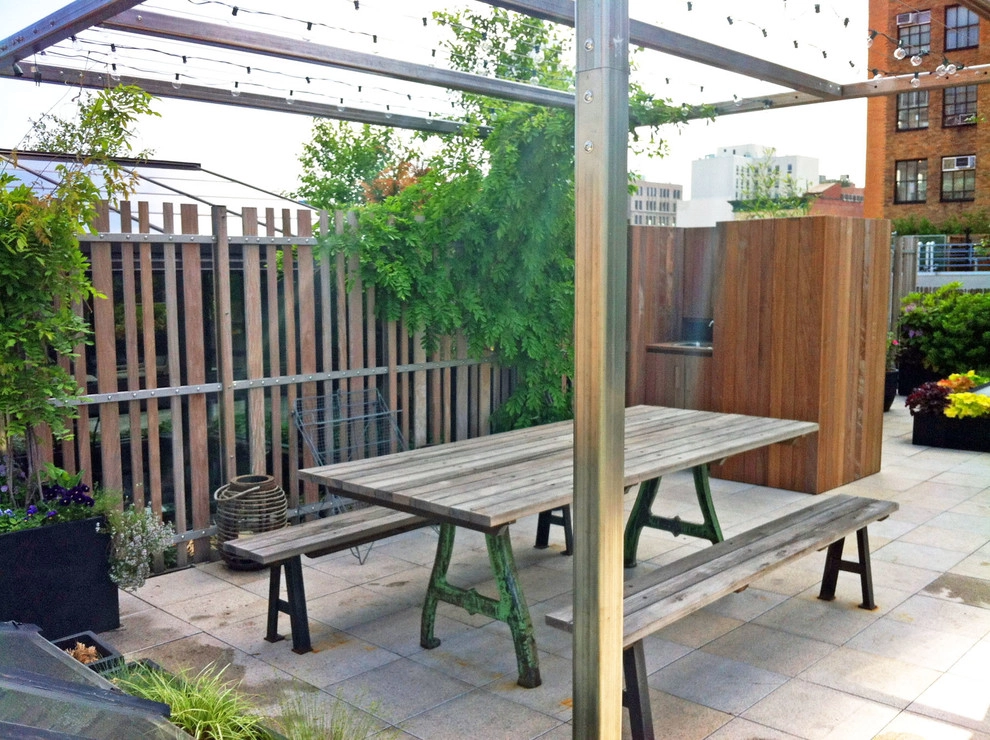 Lush Tribeca Roof Garden by Amber Freda Garden Design - Photo 8