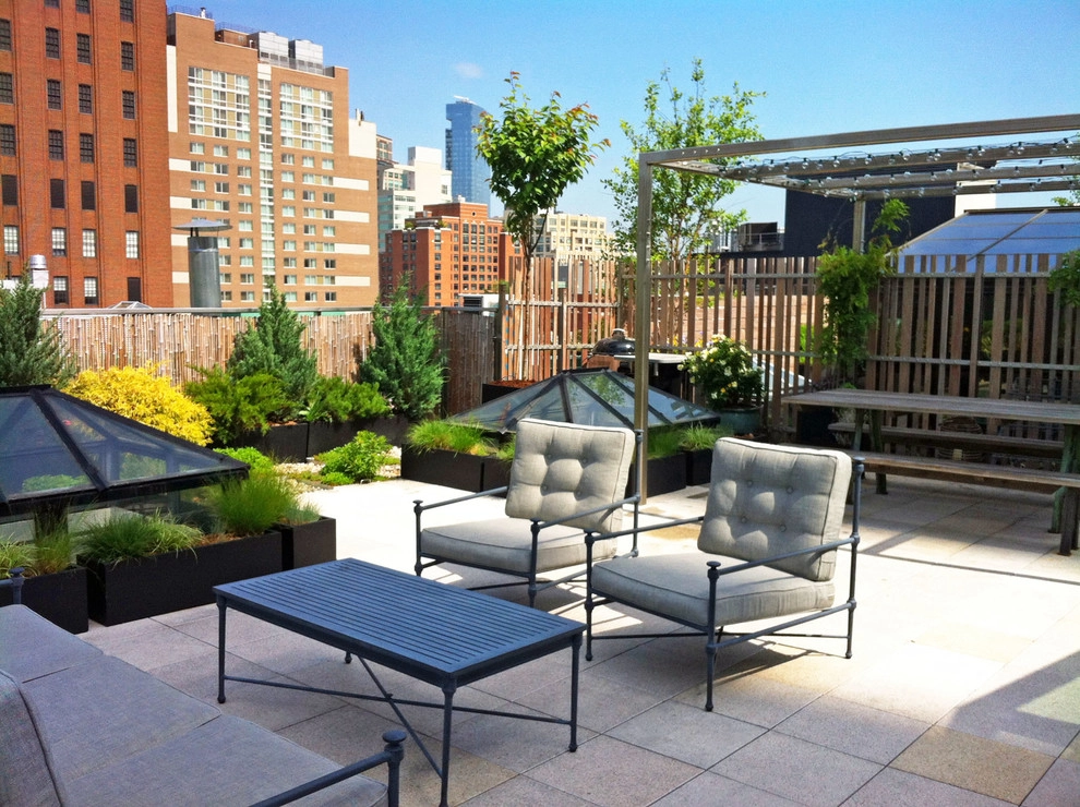 Lush Tribeca Roof Garden by Amber Freda Garden Design - Photo 5