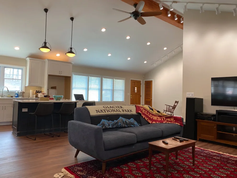Expanded Kitchen and Family Area with Vaulted Beam Ceiling by HomeStar Renovations - Photo 2