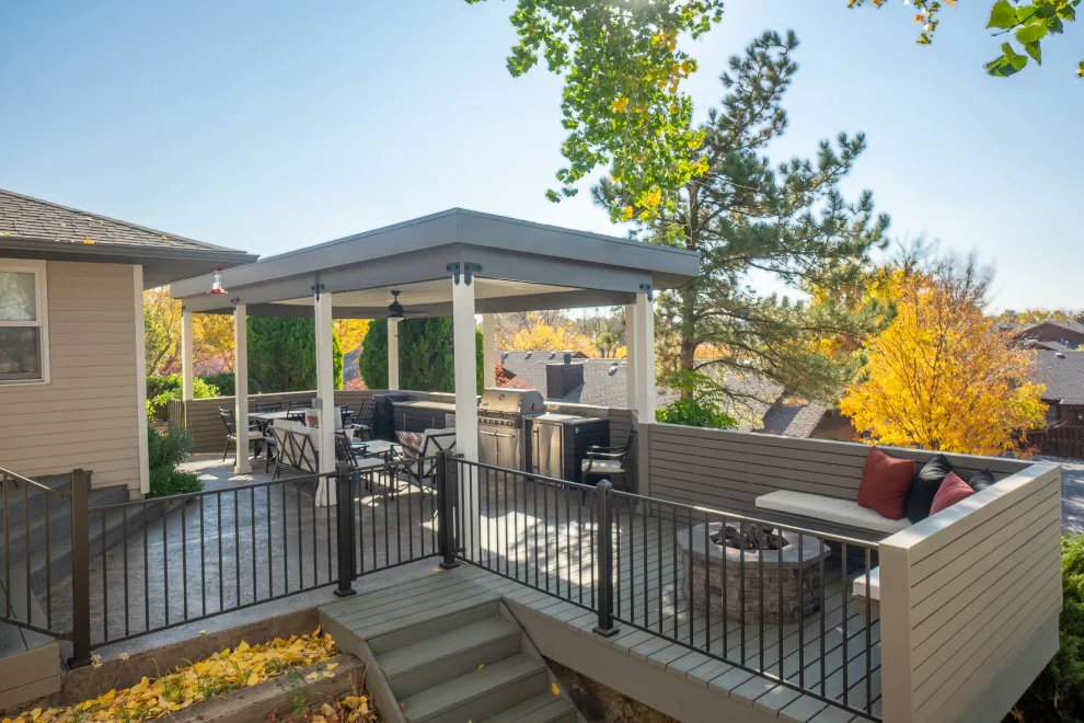 Alfresco Cooking Space by Keystone Custom Builders, Inc. - Photo 9