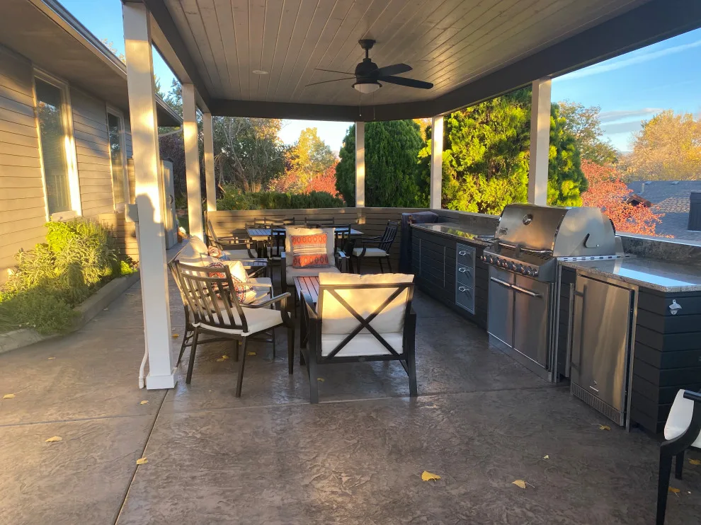 Alfresco Cooking Space by Keystone Custom Builders, Inc. - Photo 13