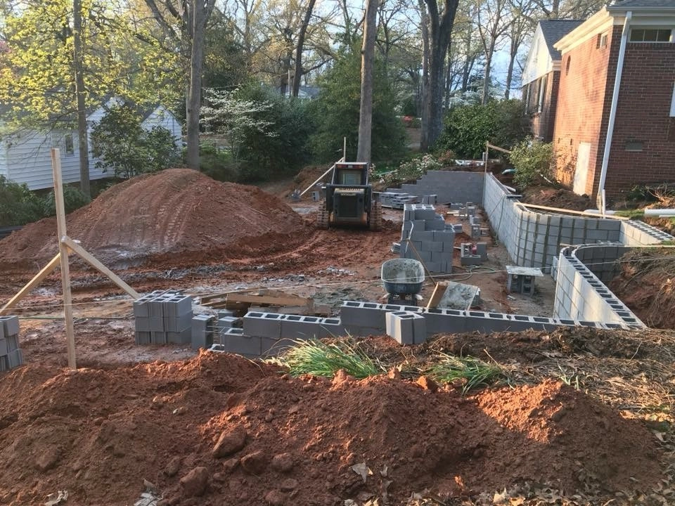 Augusta Road Wall Backyard Sod Irrigation by Landscape Perceptions - Photo 4
