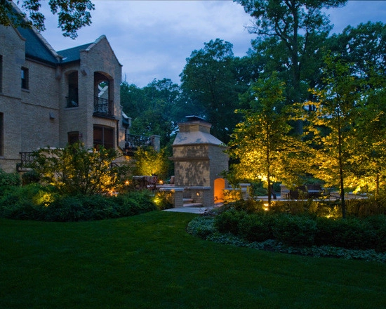 Romanesque-style Terrace w/Double Hearth Fireplace by LandServe, LLC..."Landscapes For Life - Photo 3