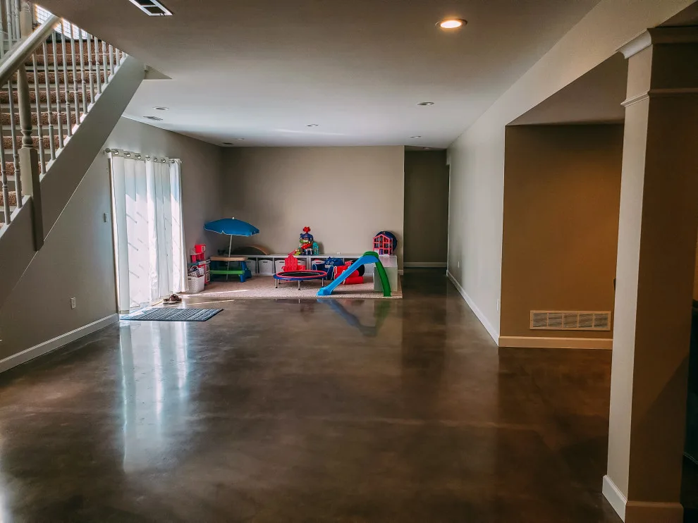 Refined Concrete Basement Renovation by Stockell Custom Homes & Construction - Photo 6