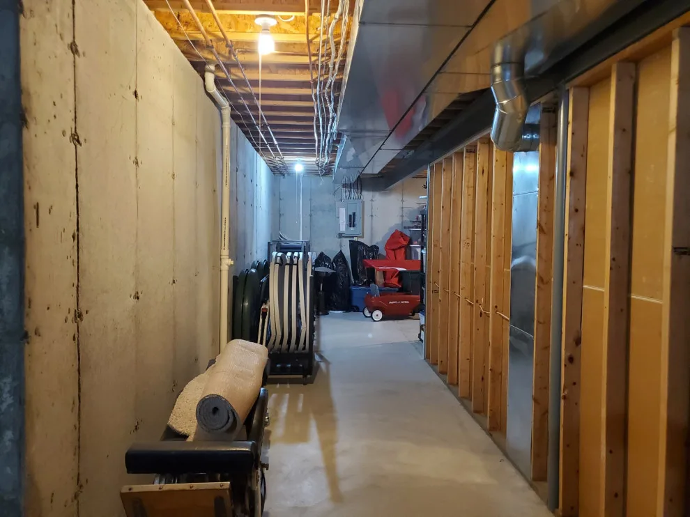 Refined Concrete Basement Renovation by Stockell Custom Homes & Construction - Photo 5